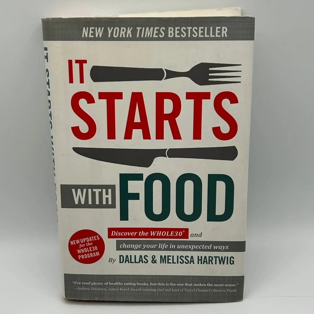 It Starts With Food Whole30 Dallas Melissa Hartwig Hardcover Health Diet Book